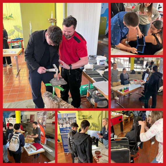 6 Fotos von der Tischmesse 2026